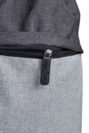 Bags2Go Gothenburg Gymsac mit Air-Mesh Tunnelzug, Dark Grey Melange/Light Grey Melange 43 x 33 cm, BS20077 – Bild 7