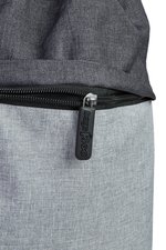 Bags2Go Gothenburg Gymsac avec cordon Air-Mesh, Dark Grey Melange/Light Grey Melange 43 x 33 cm, BS20077 – Bild 7