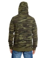 Burnside Kapuzenjacke mit Camo-Design und Reißverschluss, Green Camo XL, BU8615 – Bild 4