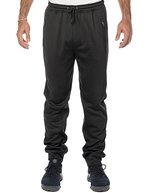 Burnside Tech Fleece Jogger mit Reißverschlusstaschen – Black