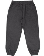 Burnside Karierte Flanell Joggerhose mit Taschen in – Heather Charcoal