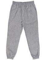 Burnside Karierte Flanell Joggerhose mit Taschen in – Heather Grey