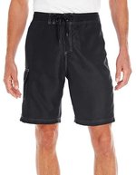 Burnside Boardshorts mit Cargotasche – Black
