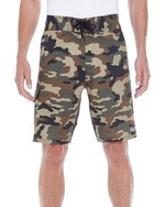 Burnside Stretch Board Shorts mit Kordelzug, Black 36, BU9371 – Bild 3