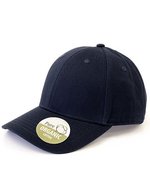 Brain Waves Bio-Baumwollkappe mit Klettverschluss – Navy