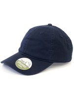 Brain Waves Unstrukturierte Cap aus Bio-Baumwolle – Navy