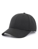 Brain Waves Recycelte 6-Panel Kappe in Weiß – Black
