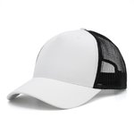 Brain Waves Nachhaltiges 5-Panel Trucker Cap, Black/Black One Size, BW7020255 – Bild 3