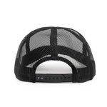 Brain Waves Nachhaltiges 5-Panel Trucker Cap, Black/Black One Size, BW7020255 – Bild 4