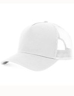 Brain Waves Nachhaltiges 5-Panel Trucker Cap, Black/Black One Size, BW7020255 – White/White