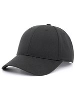 Brain Waves Nachhaltige 6-Panel-Cap aus Recycling-Baumwolle – Black