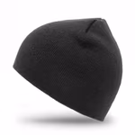 Brain Waves POLYLANA® Basic Beanie aus Recyclingmaterial, Black One Size, BW801951 – Bild 3