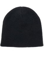 Brain Waves POLYLANA® Basic Beanie aus Recyclingmaterial – Black