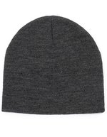 Brain Waves POLYLANA® Basic Beanie aus Recyclingmaterial – Dark Grey Melange