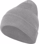 BuildYourBrand Bonnet épais en maille noir avec revers, Black One Size, BY001 – image 3