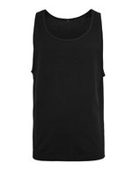 BuildYourBrand Build Your Brand Jersey Big Tank Black S (BY003) – Black
