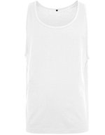 BuildYourBrand Build Your Brand Jersey Big Tank Black S (BY003) – White