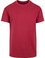 BuildYourBrand Build Your Brand T-Shirt Round Neck Baltic Blue S (BY004), BY004 – Burgundy