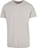BuildYourBrand Build Your Brand T-Shirt Round Neck Baltic Blue S (BY004), BY004 – Light Asphalt