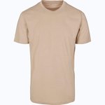 BuildYourBrand Build Your Brand T-Shirt Round Neck Baltic Blue S (BY004), BY004 – Sand