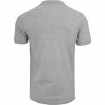 BuildYourBrand Polo Piqué Shirt Slim-Fit Baumwolle in, Heather Grey L, BY008 – Bild 4