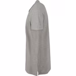 BuildYourBrand Polo Piqué Shirt Slim-Fit Baumwolle in, Heather Grey L, BY008 – Bild 5