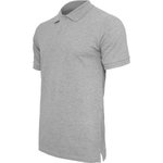 BuildYourBrand Polo Piqué Shirt Slim-Fit Baumwolle in, Heather Grey L, BY008 – Bild 6