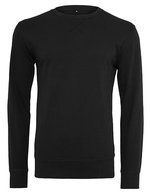 Light Crew Sweatshirt aus Baumwolle-Mix – Black