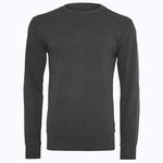 Light Crew Sweatshirt aus Baumwolle-Mix – Charcoal (Heather)