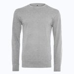 Light Crew Sweatshirt aus Baumwolle-Mix – Heather Grey