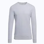 BuildYourBrand Light Crew Sweatshirt aus Baumwolle-Mix, Black XS, BY010 – White