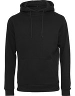 Heavy Hoodie mit Kängurutasche und Kapuze – Black