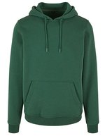 BuildYourBrand Heavy Hoodie mit Kängurutasche und Kapuze, Cobalt Blue L, BY011 – Verde scuro