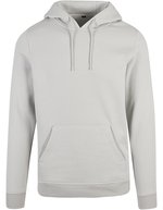 BuildYourBrand Heavy Hoodie mit Kängurutasche und Kapuze, Cobalt Blue L, BY011 – Chiaro Asfalto