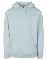 BuildYourBrand Heavy Hoodie mit Kängurutasche und Kapuze, Cobalt Blue L, BY011 – Blu oceano