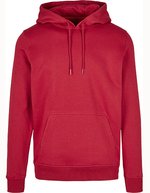 BuildYourBrand Heavy Hoodie mit Kängurutasche und Kapuze, Cobalt Blue L, BY011 – Rubino