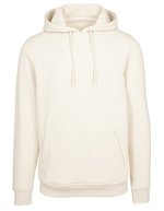 BuildYourBrand Heavy Hoodie mit Kängurutasche und Kapuze, Cobalt Blue L, BY011 – Sabbia