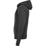 BuildYourBrand Kapuzenpullover mit verdecktem Reißverschluss, Bark S, BY012 – Bild 5