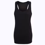 Tank Top mit tiefem Armausschnitt für Damen – Black