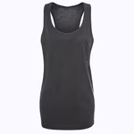 Tank Top mit tiefem Armausschnitt für Damen – Charcoal (Heather)