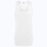 Tank Top mit tiefem Armausschnitt für Damen – White