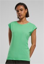 BuildYourBrand T-Shirt mit verlängertem Schulterbereich für Damen, Magic Salvia XL, BY021 – Bild 1