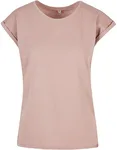 T-Shirt con spalla allungata da Donna – Dusk Rose