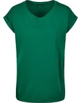 T-Shirt con spalla allungata da Donna – Forest Green