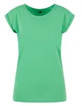 T-Shirt con spalla allungata da Donna – Fresh Green