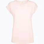 T-Shirt con spalla allungata da Donna – Pink