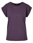 T-Shirt con spalla allungata da Donna – Purple Night