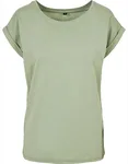 T-Shirt con spalla allungata da Donna – Soft Salvia