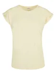 T-Shirt con spalla allungata da Donna – Soft Yellow
