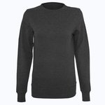 Sweatshirt mit Rundhalsausschnitt für Damen – Charcoal (Heather)